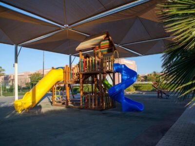 Playground surfacing repairs near West Midlands
