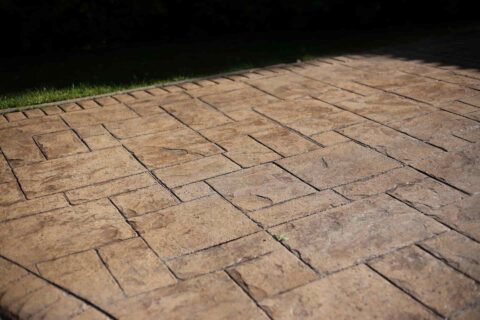 Imprinted Concrete Driveway Solihull